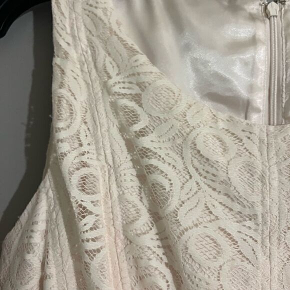 Ivanka Trump Sleeveless Lace Fit and Flare Dress - Picture 6 of 8